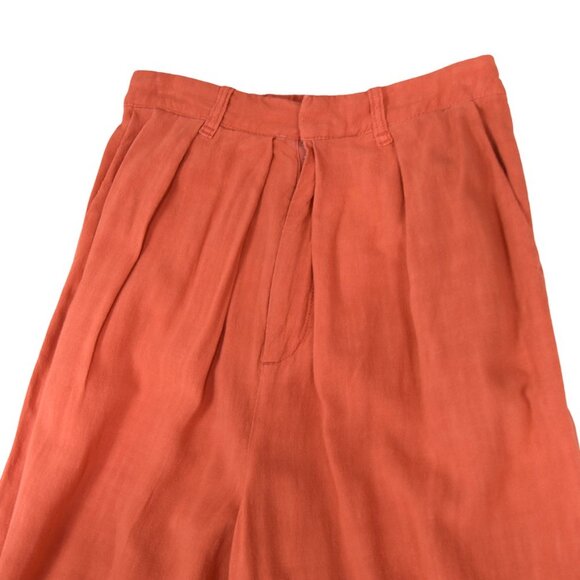 Free People Orange Wide Leg Pants - Picture 5 of 11
